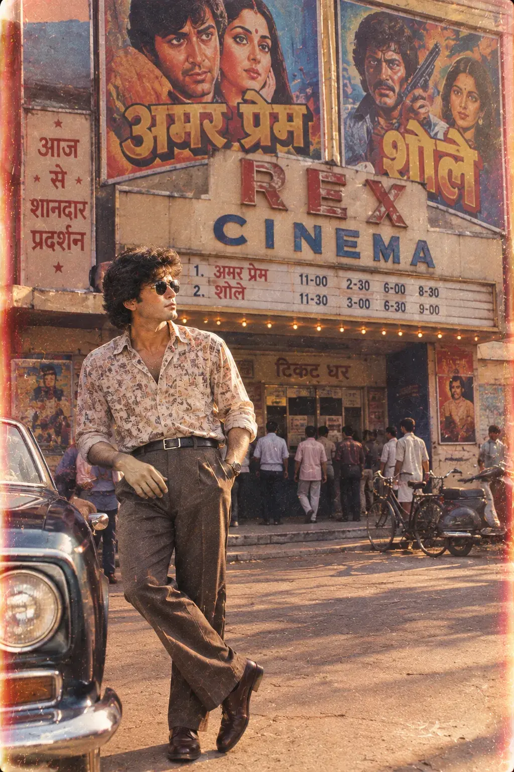 1980s Bollywood Film Poster