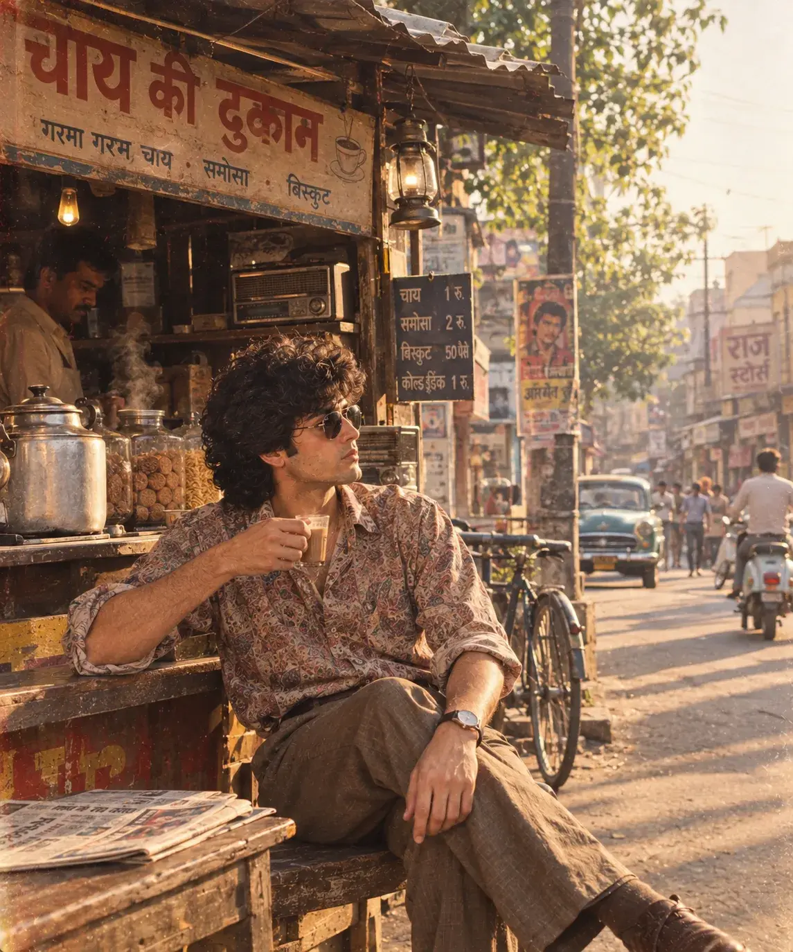 1980s Chai Stall