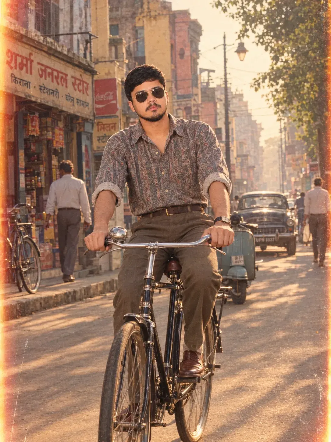 1980s Vintage Bicycle Ride