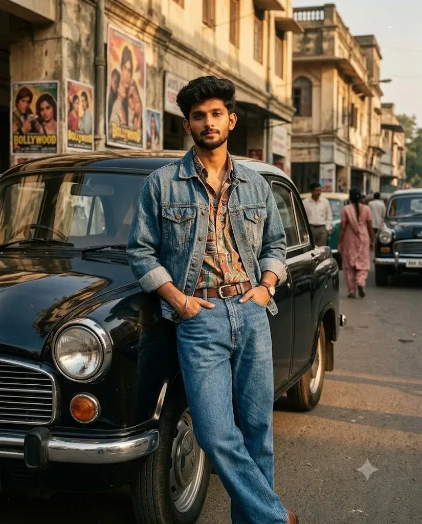 1990s Indian Bollywood-Style Cinematic Picture.