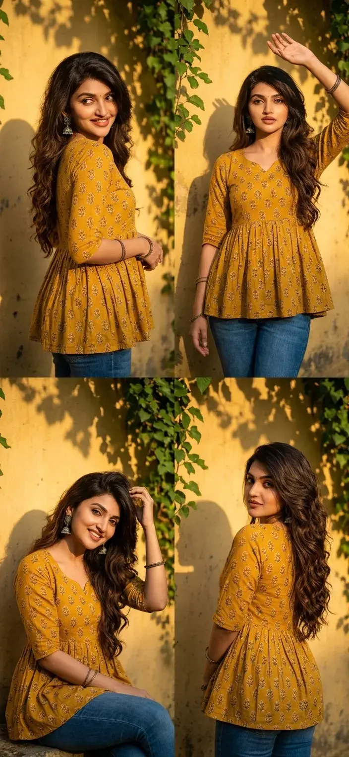 4 Panel Kurthi