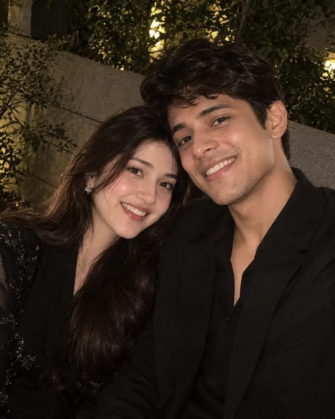 A Beautiful Couple Sharing A Magical Midnight Moment Together 🖤✨
