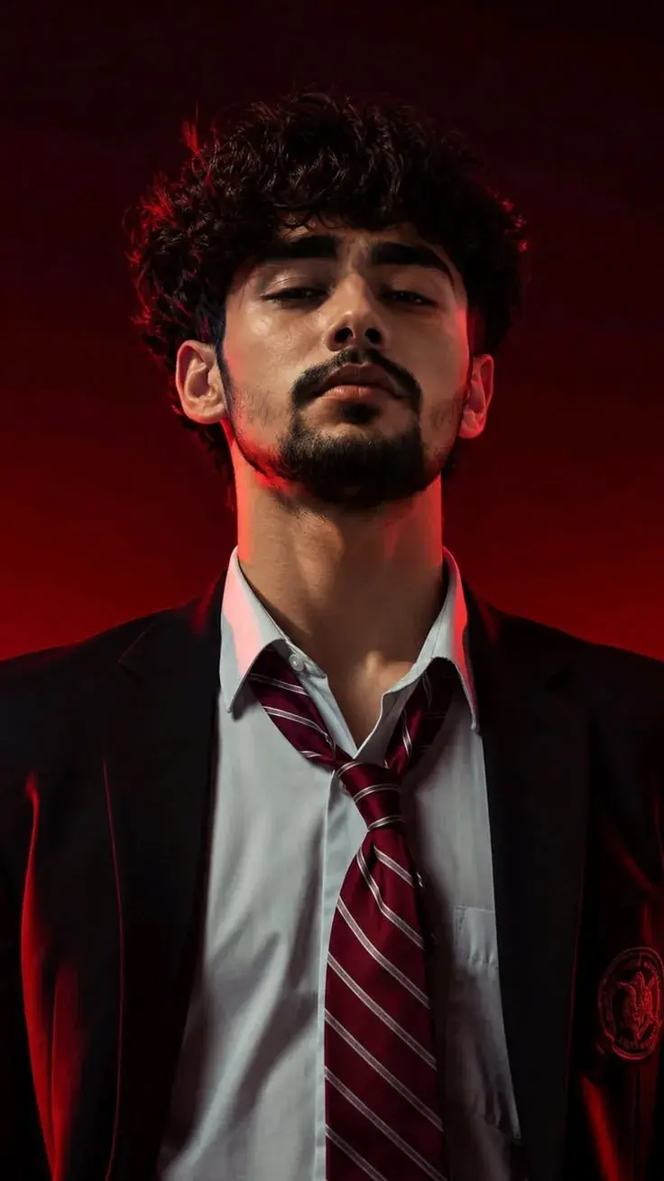 A Close-Up Photo Of A Young Man