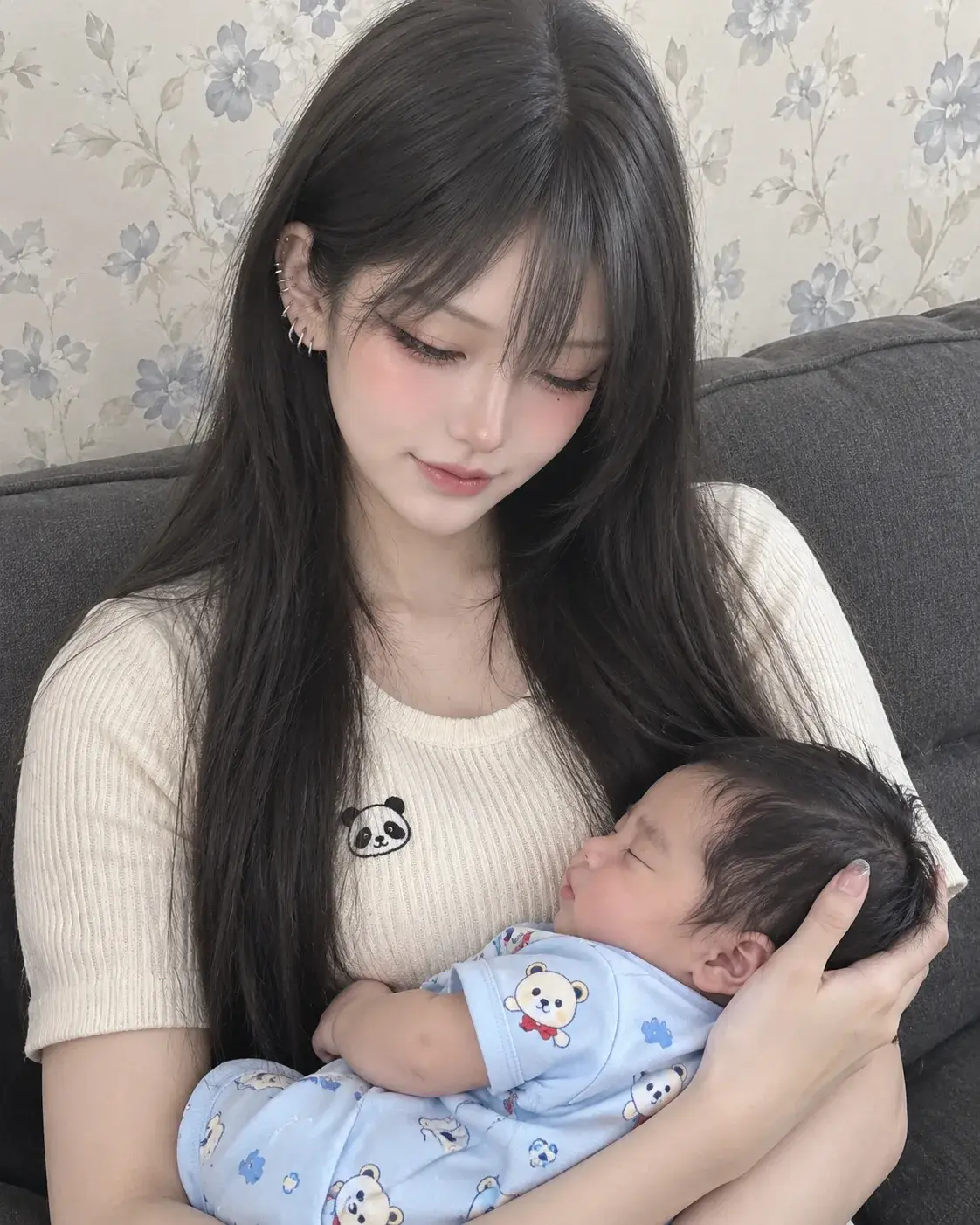 A Mother’s Endless Love 🤱💙 | Little Moments, Forever Memories