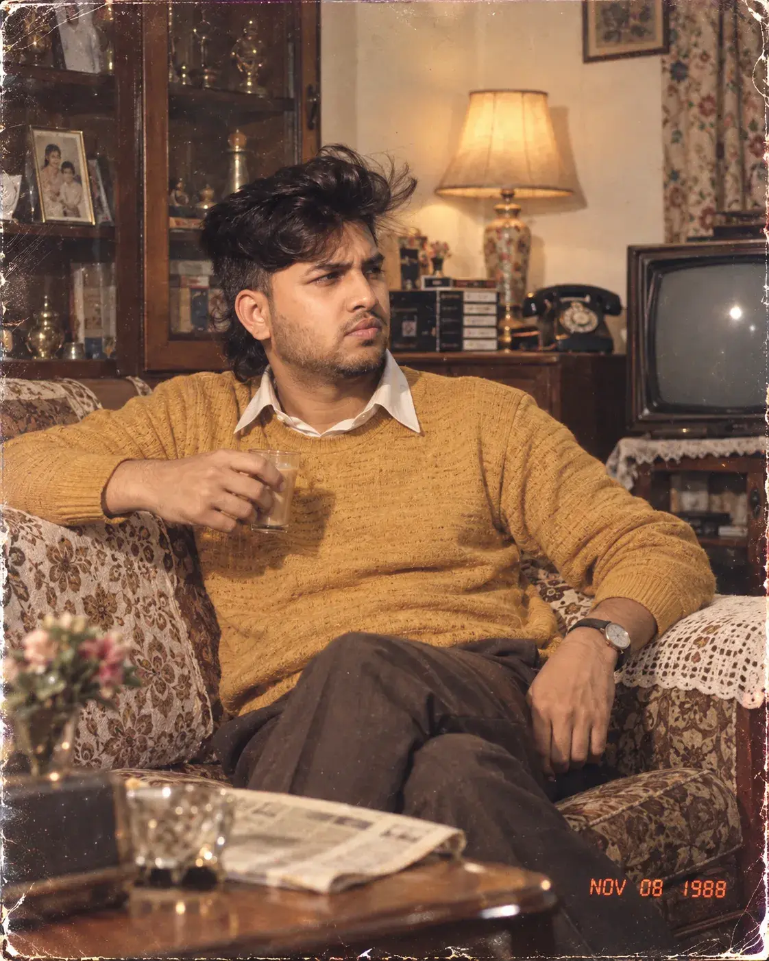 A Quiet Evening In The 1980s