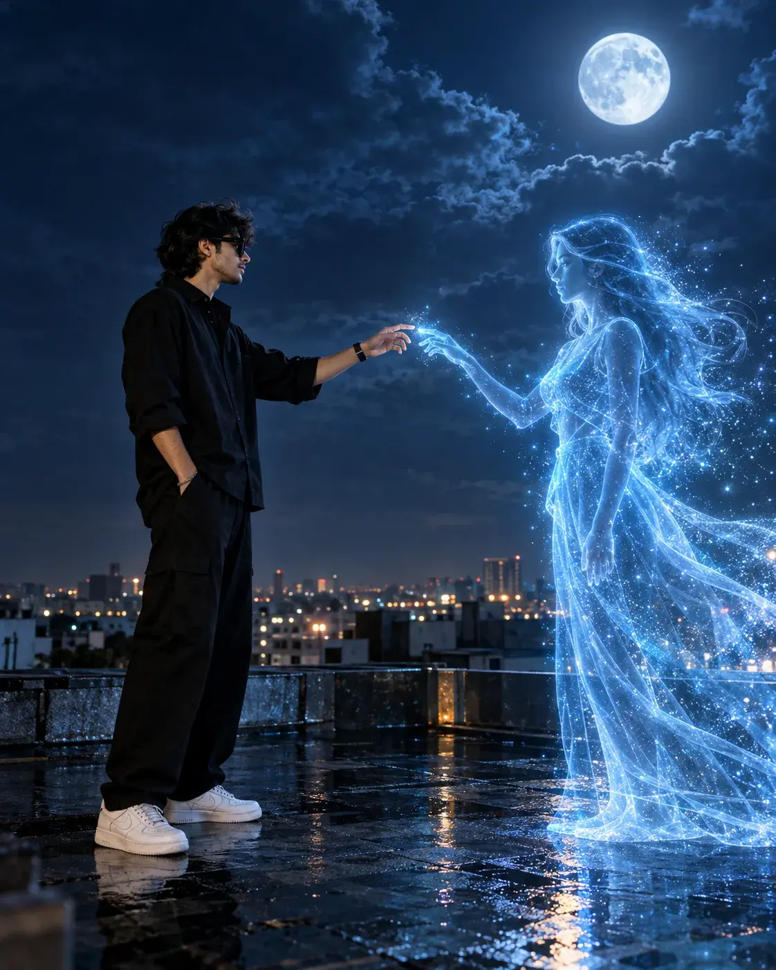 A Touch Beyond Reality🌙💙