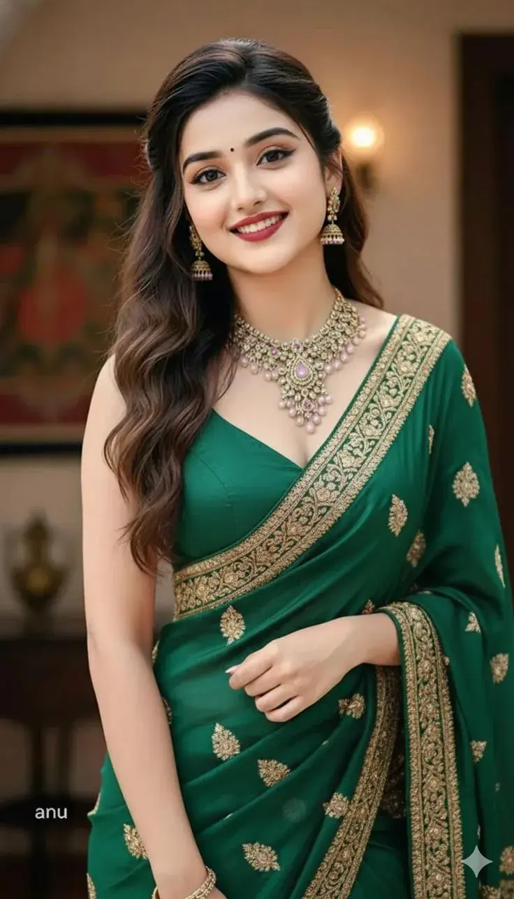 A Young South Asian Woman AI Photo Prompt