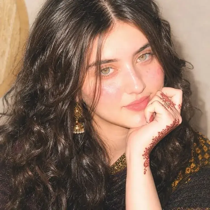A Young Woman With Long