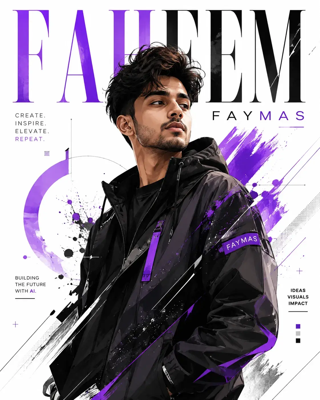 Adaptive Editorial Character Illustration AI Prompt | Premium Stylized Fashion Poster With Identity Preservation