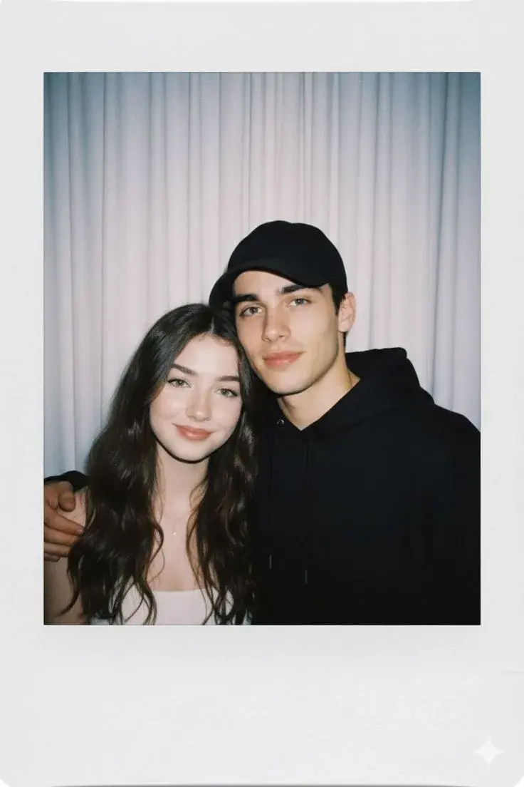 🖤 Aesthetic Couple Portrait | Cute & Timeless Love