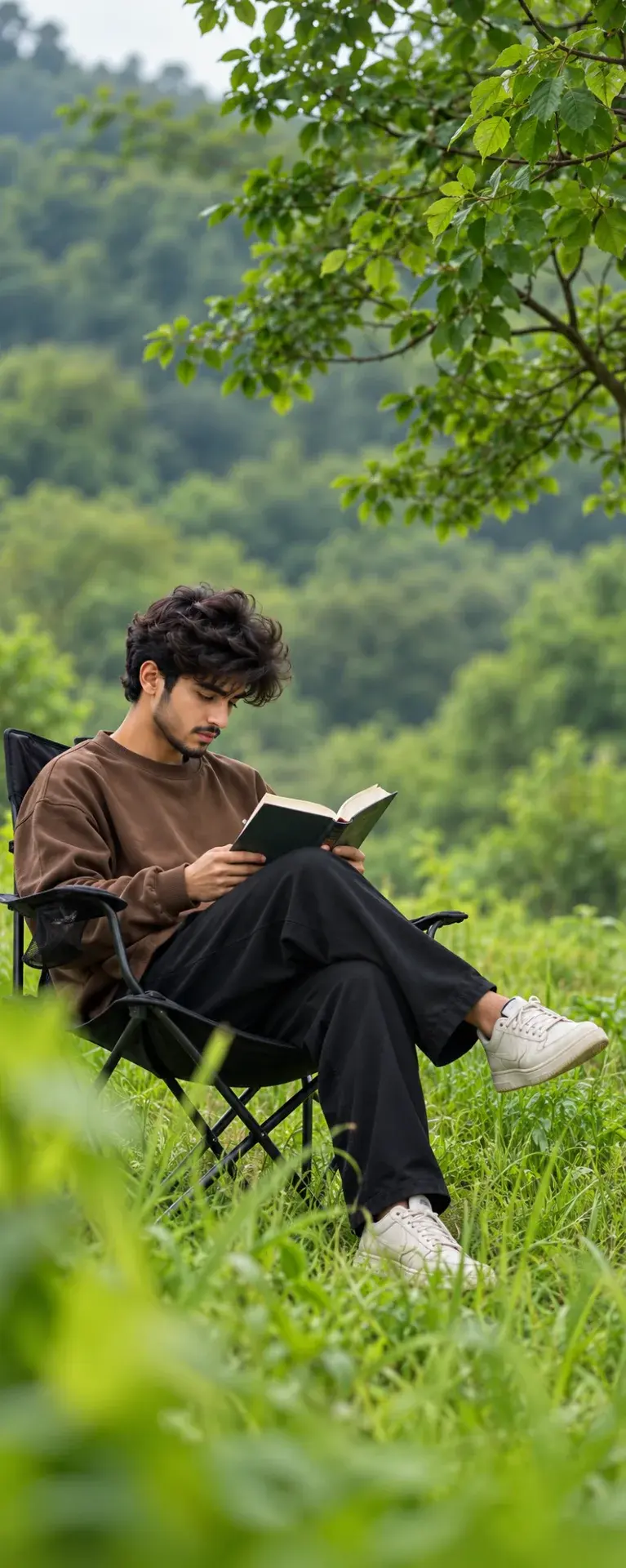 Aesthetic Nature Reading 📖🌿 | Peaceful Outdoor Lifestyle