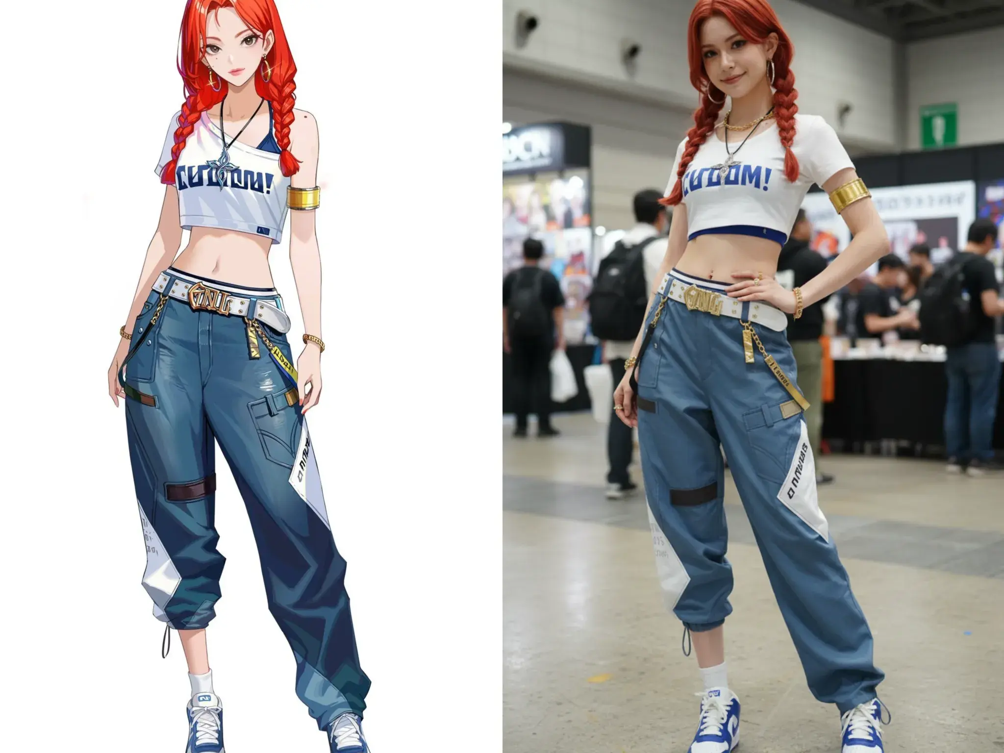 AI Anime Character To Cosplay