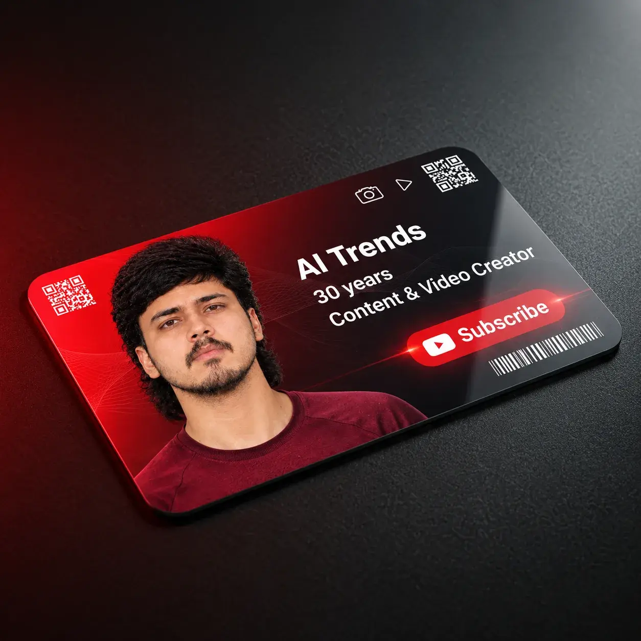 AI Trends – Creator Digital Profile Card