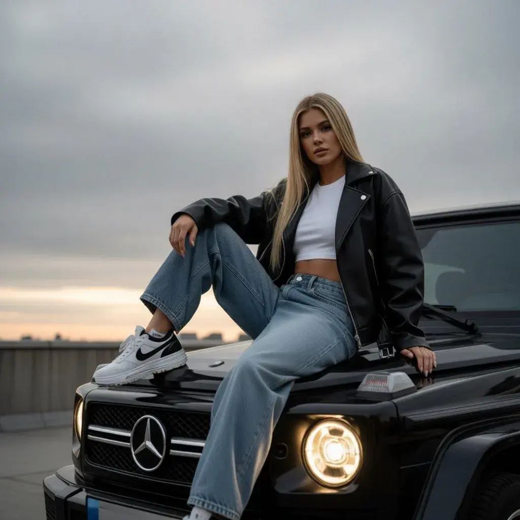 AMG G 63 With Girl