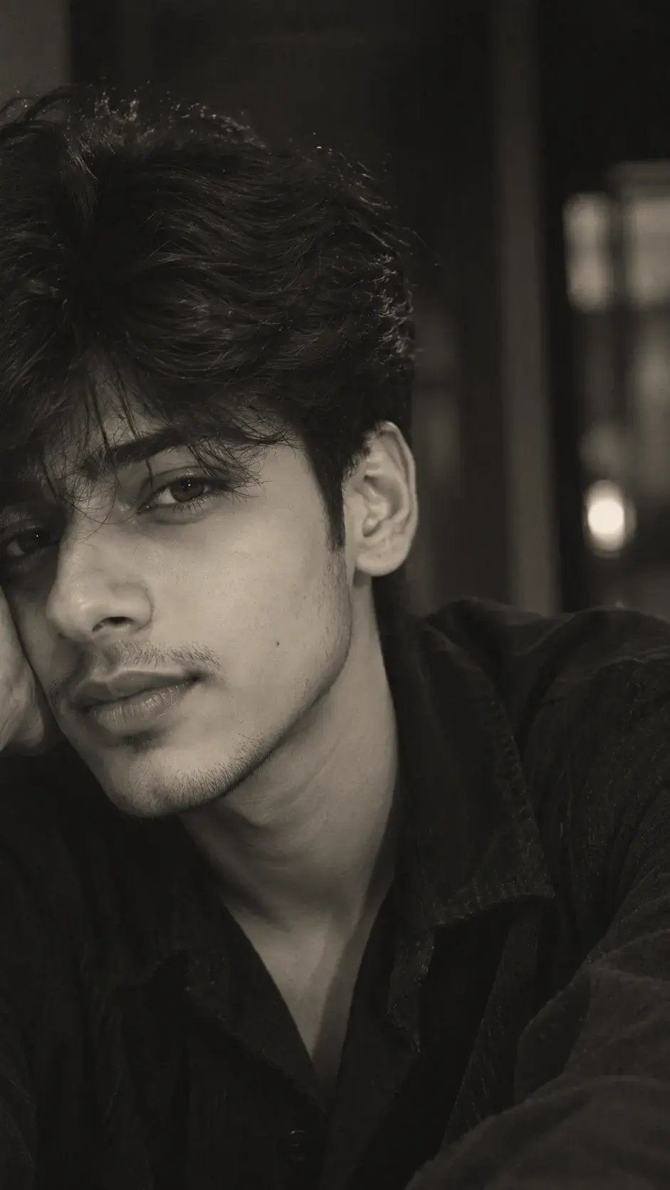 B&w Aesthetic Portrait