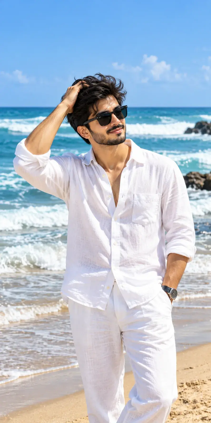Beach Aesthetic 🌊🤍 | Summer Outfit Inspiration