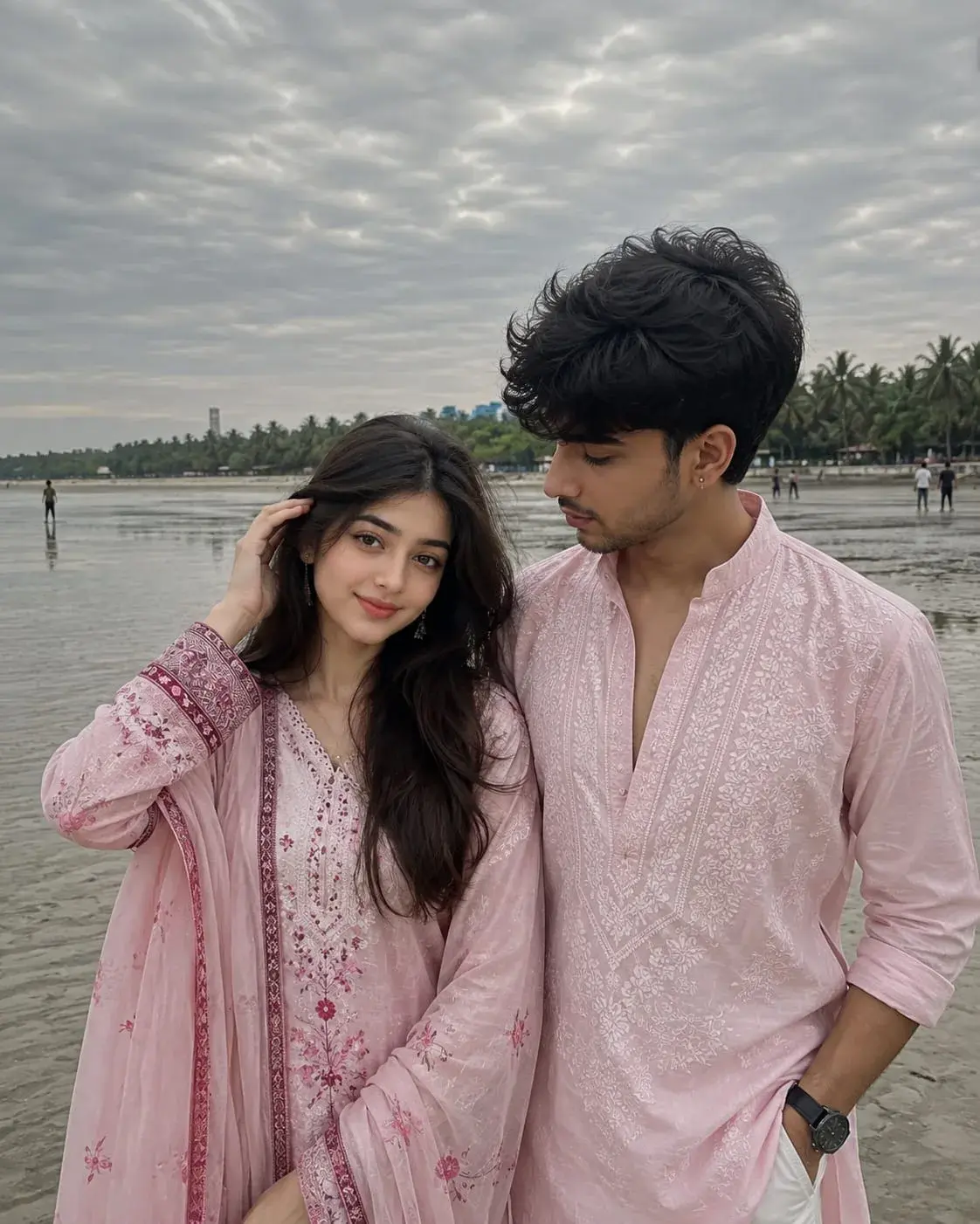 ''Beachside Bliss In Pink'' 🏖️💖