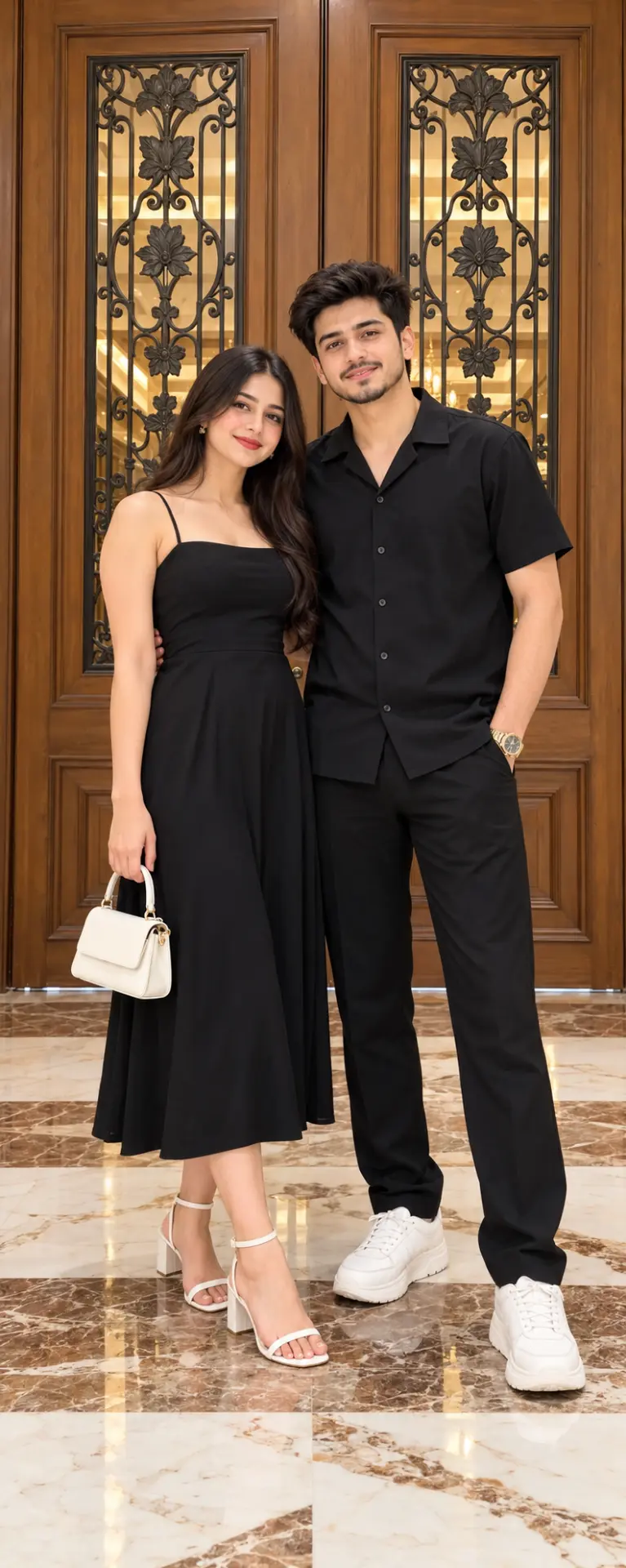 Beautiful Couple Photo Portrait