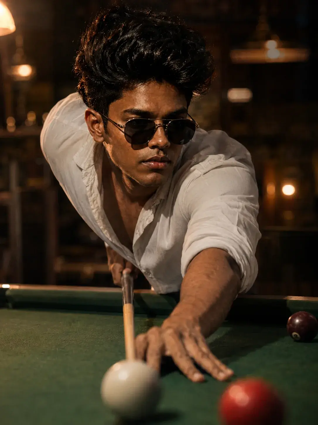 Billiards Shot