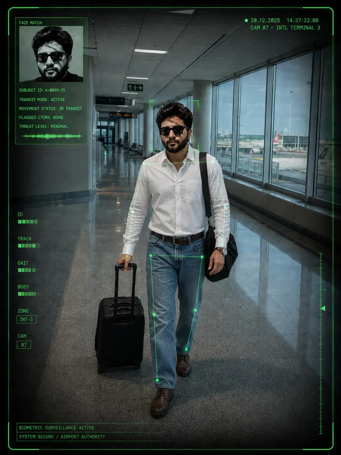 Biometric Surveillance In Terminal 3