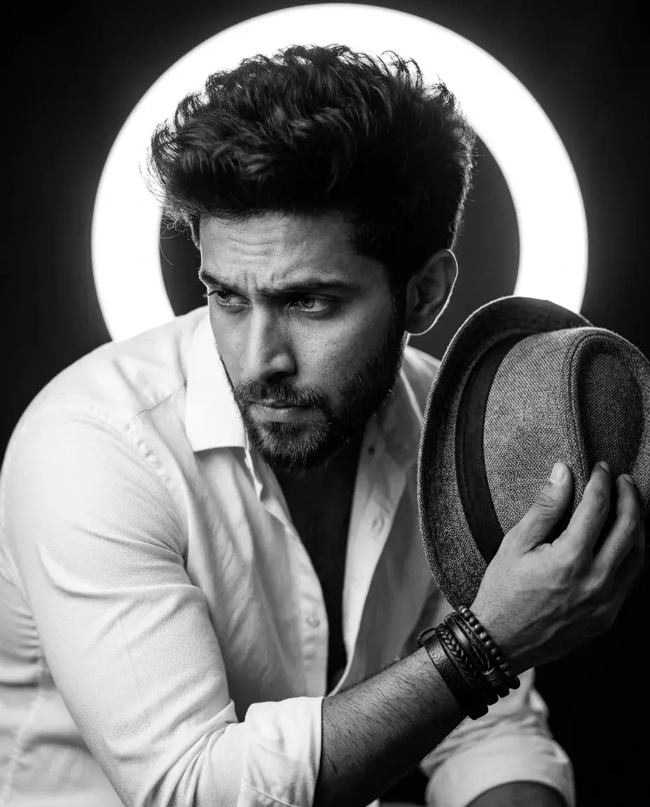 Black And White Potrait