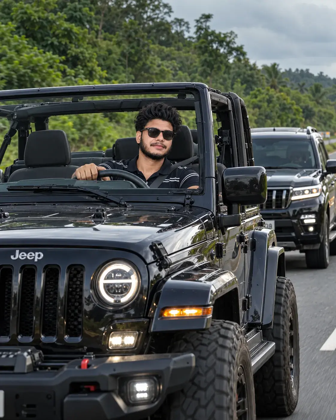 Black Jeep — Adventure Road Trip Portrait⛽⛽⛽