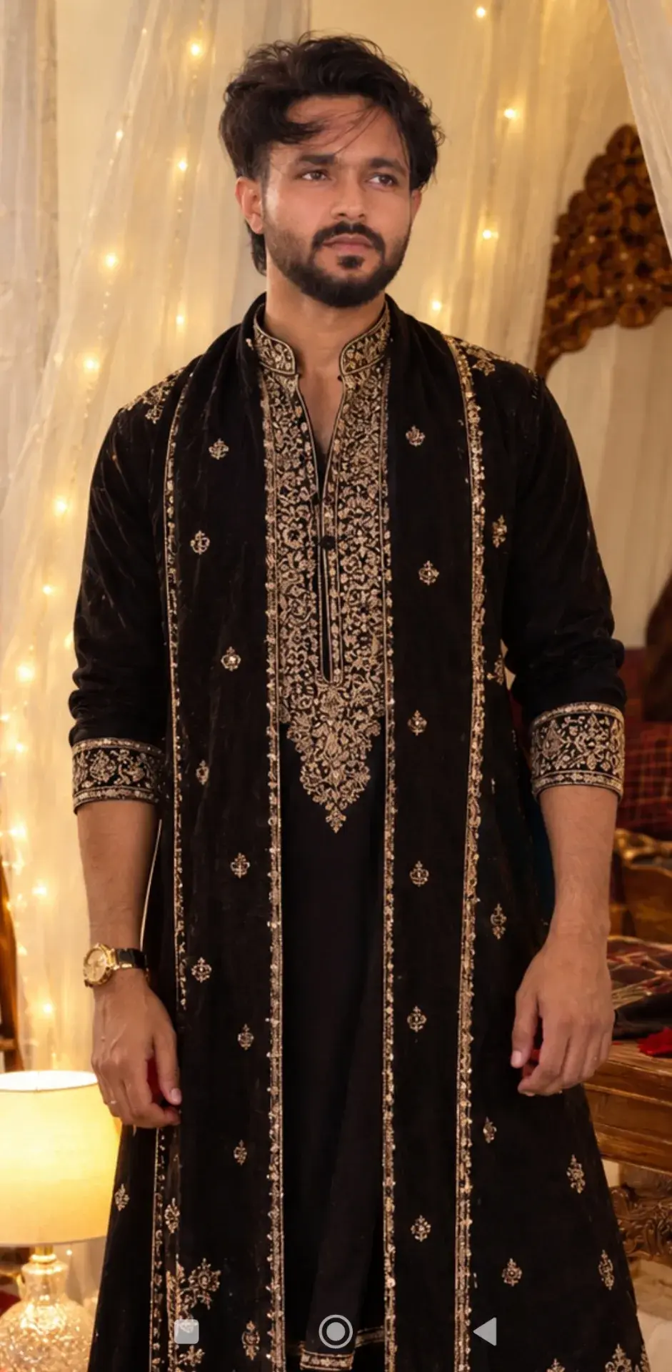 Black Kurta