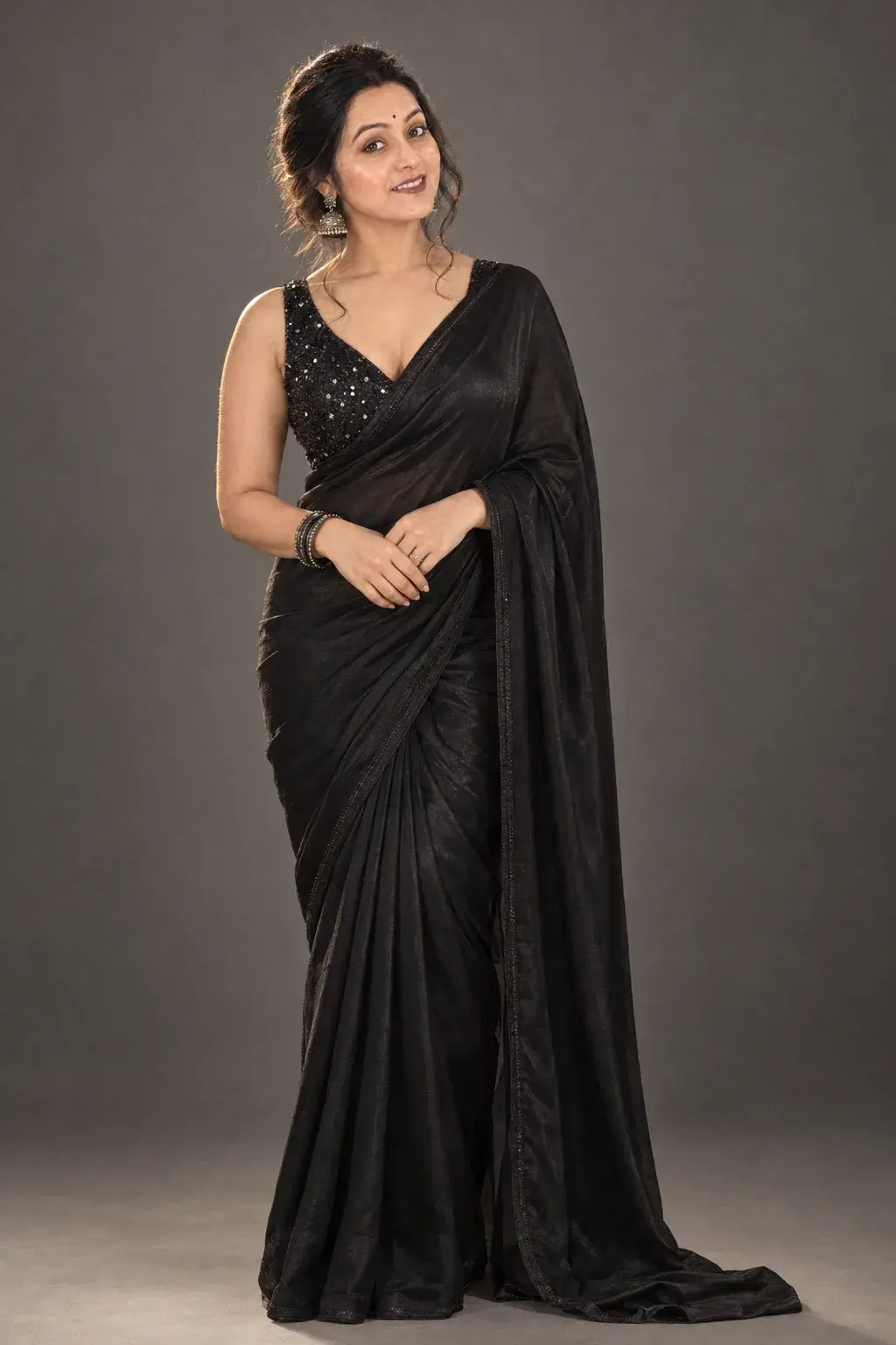 Black Saree Portrait🖤🖤🖤🔥🔥🔥saree Trending