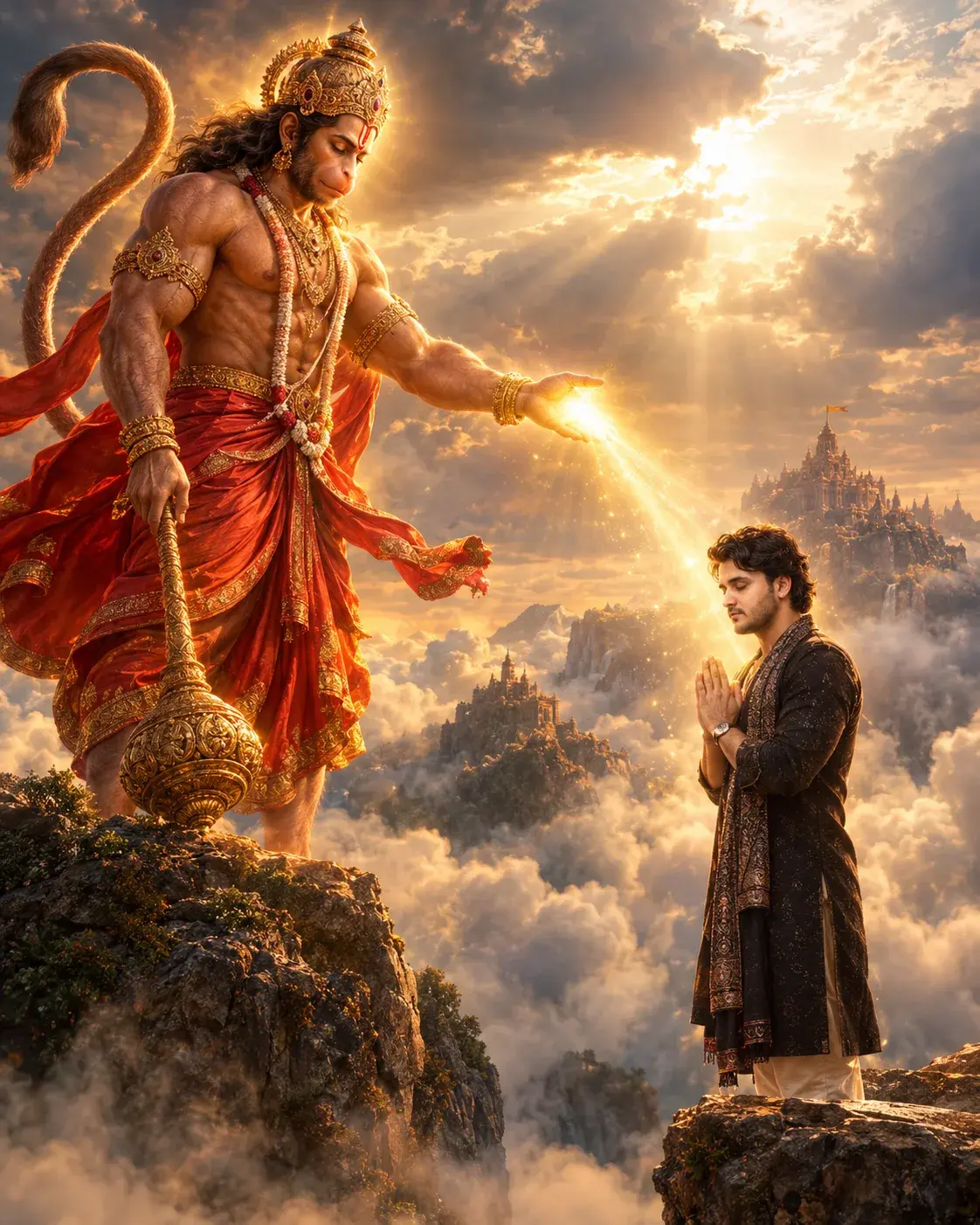 Blessing From Lord Hanuman