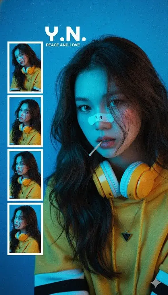 Blue Music Poster