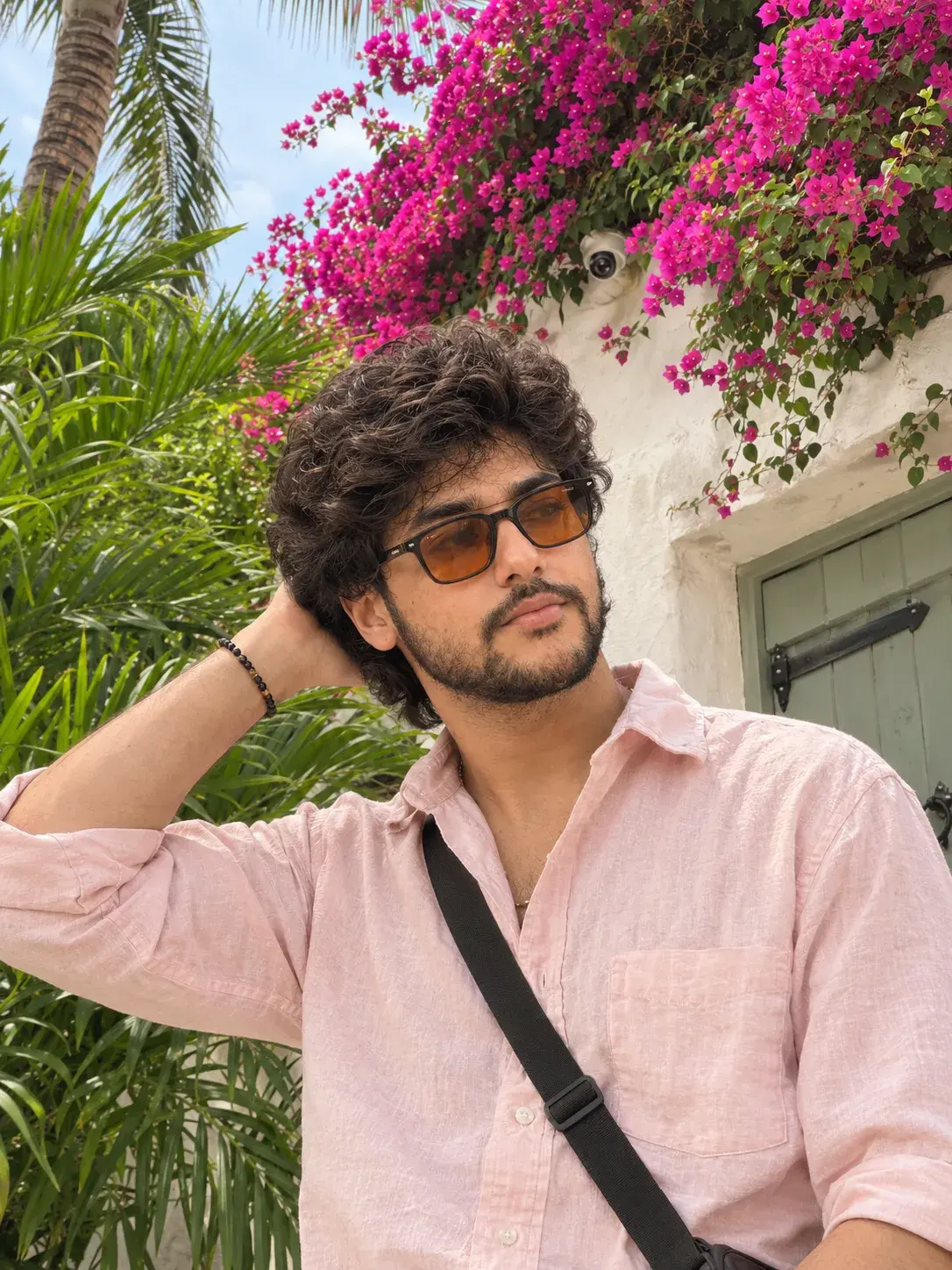 Bougainvillea Breeze Portrait.