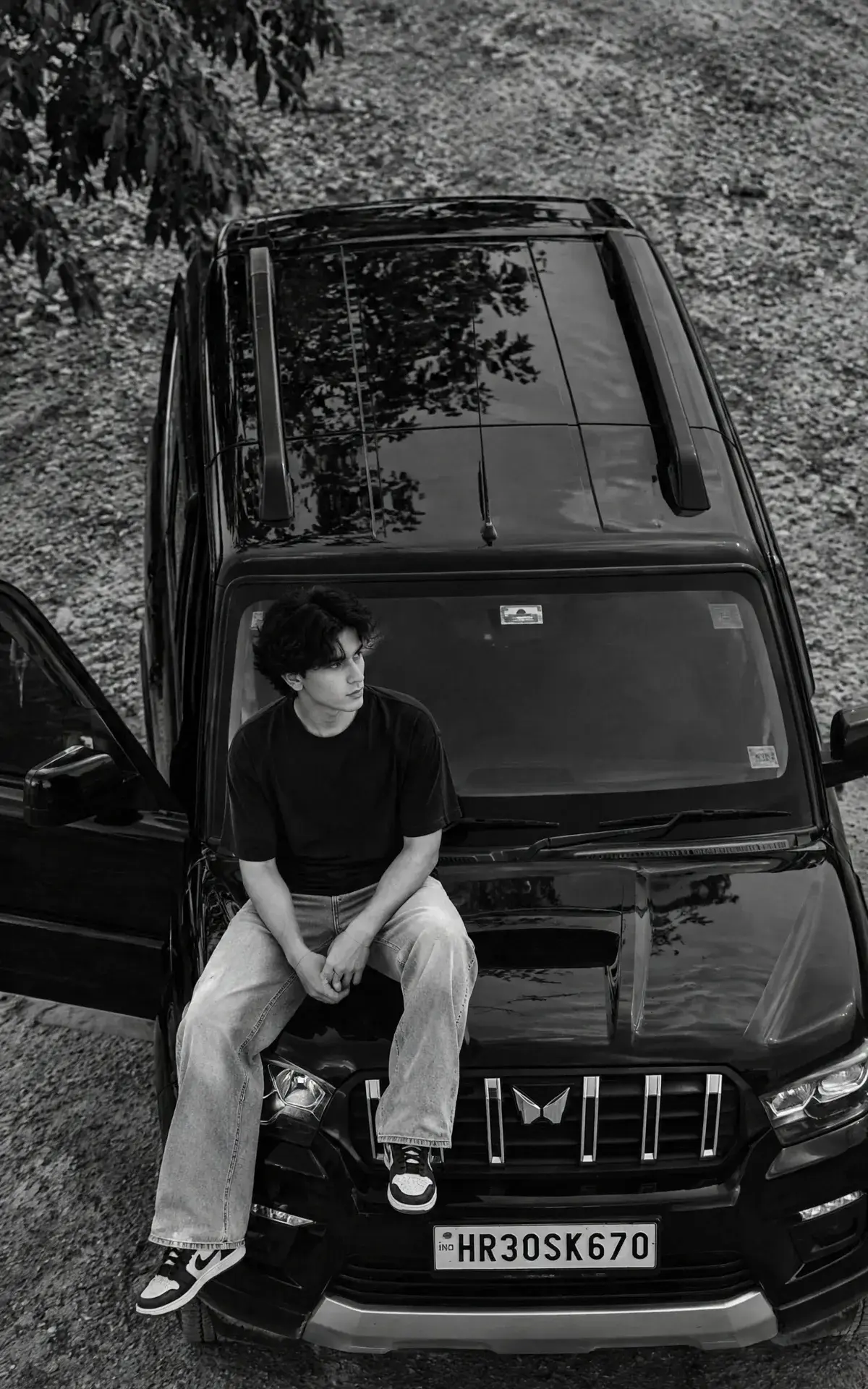 Boys Trending Black Moody