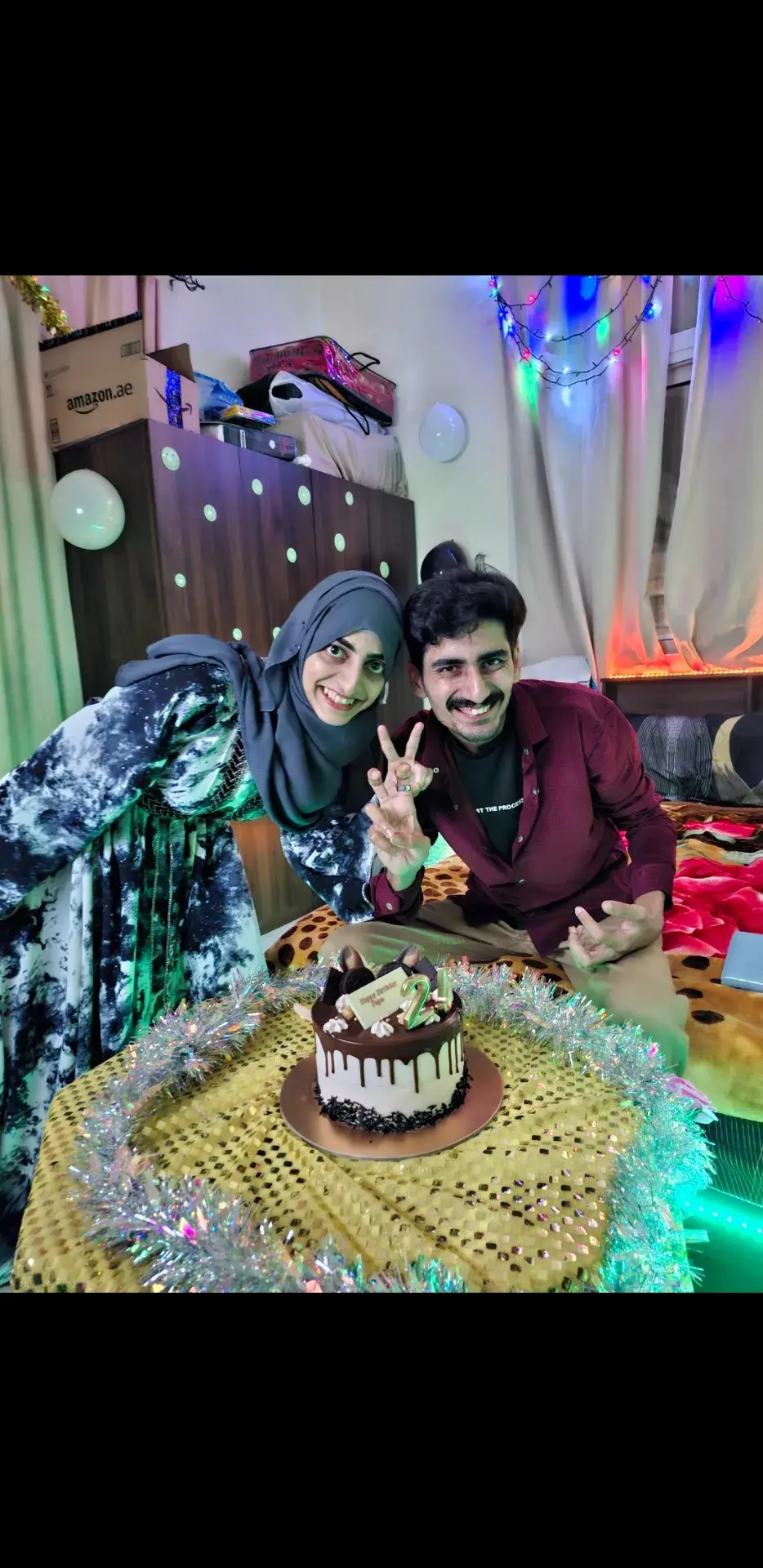 Brother And Sister Birthday Celebration