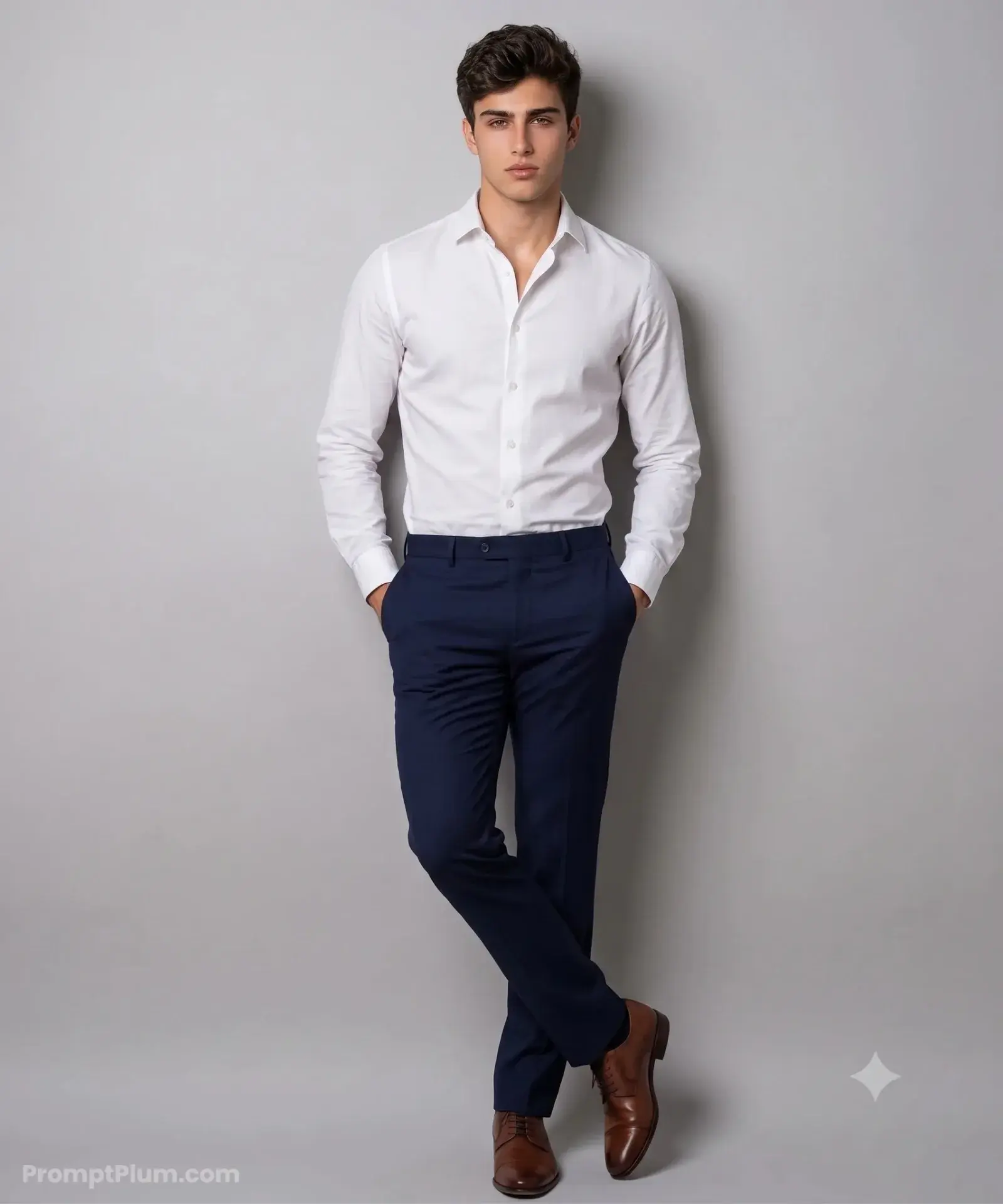 Casual And Confident.