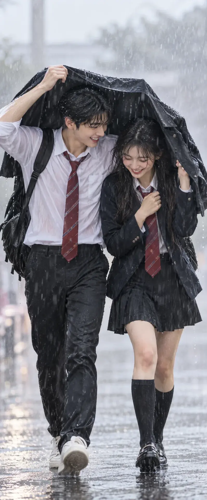 Caught In The Rain 🌧️❤️ | Cinematic Couple Vibes