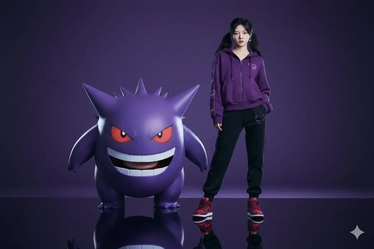 Character With Giant Gengar