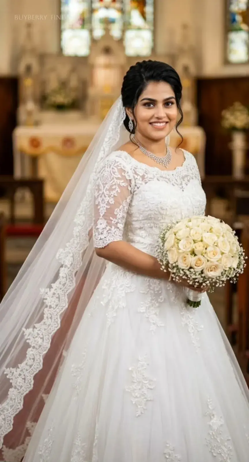 Christian Wedding AI Photo Prompt For Bride