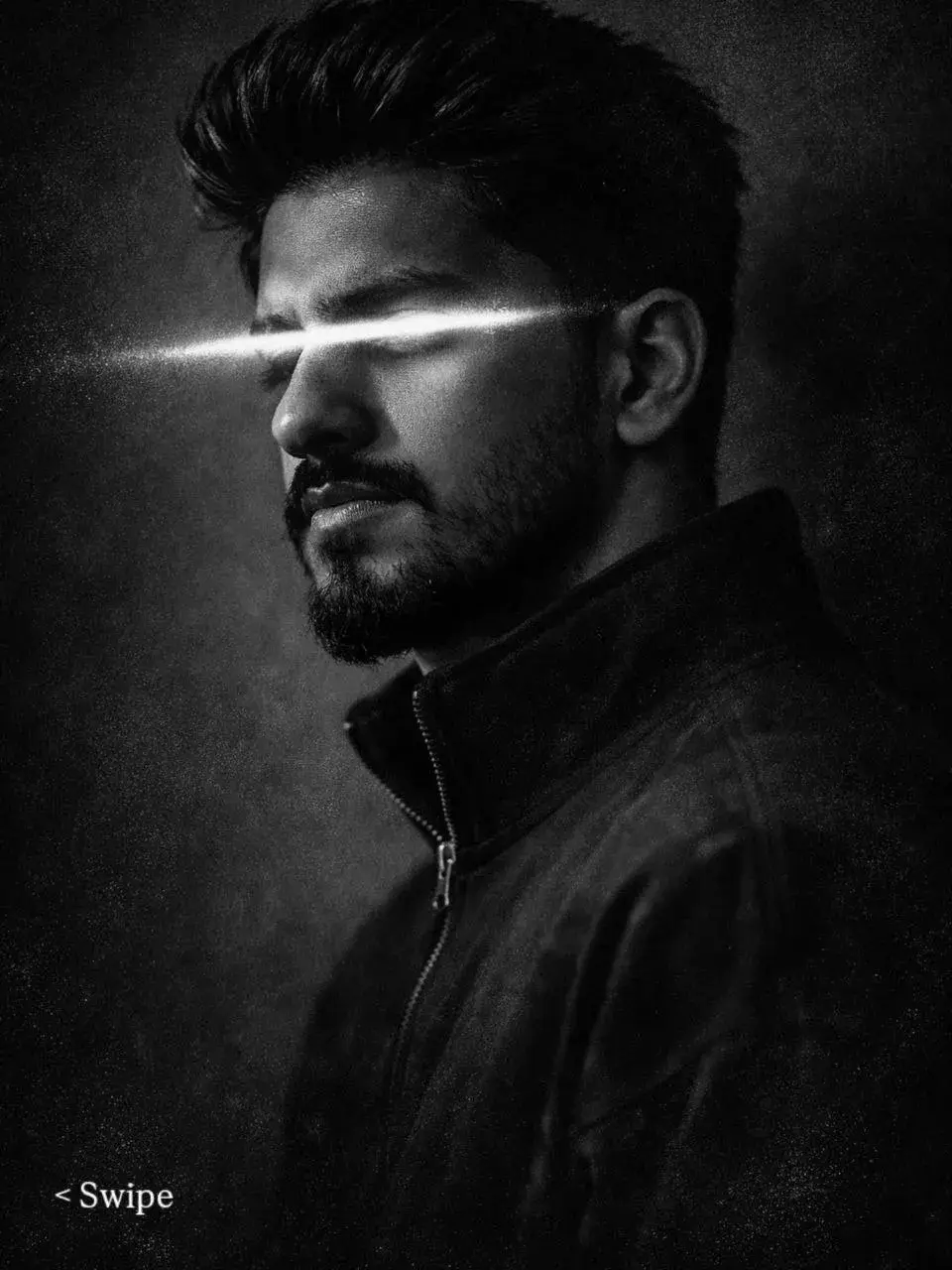 Cinematic Black And White Profile