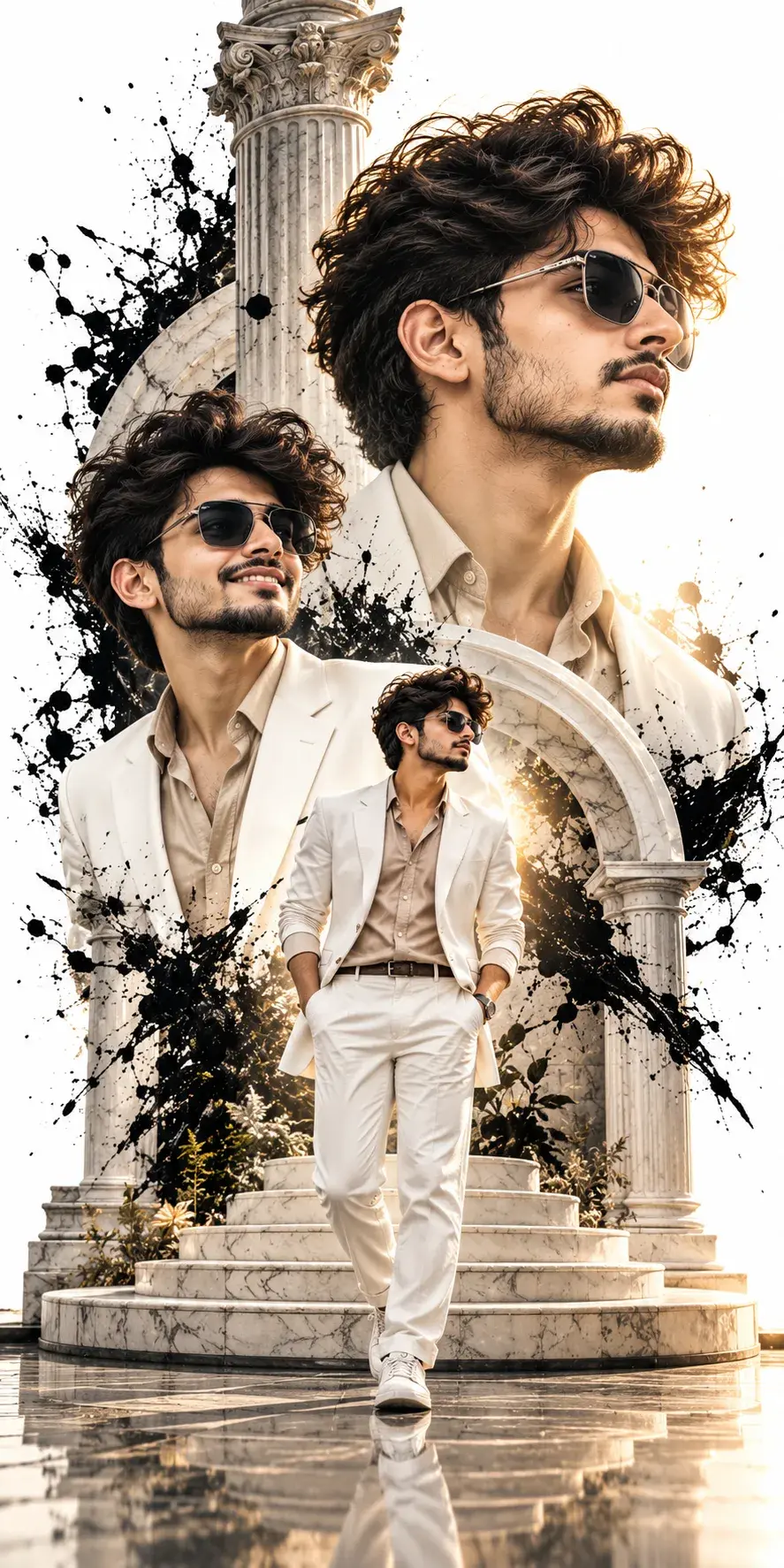 Cinematic Bollywood Poster | Stylish Boy Photo Edit