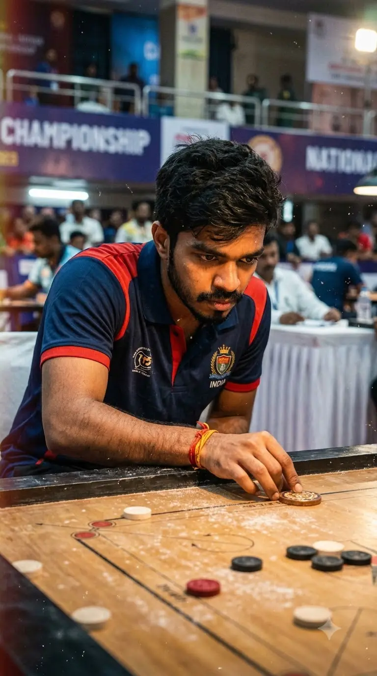 Cinematic Carrom Championship Champion 🏆