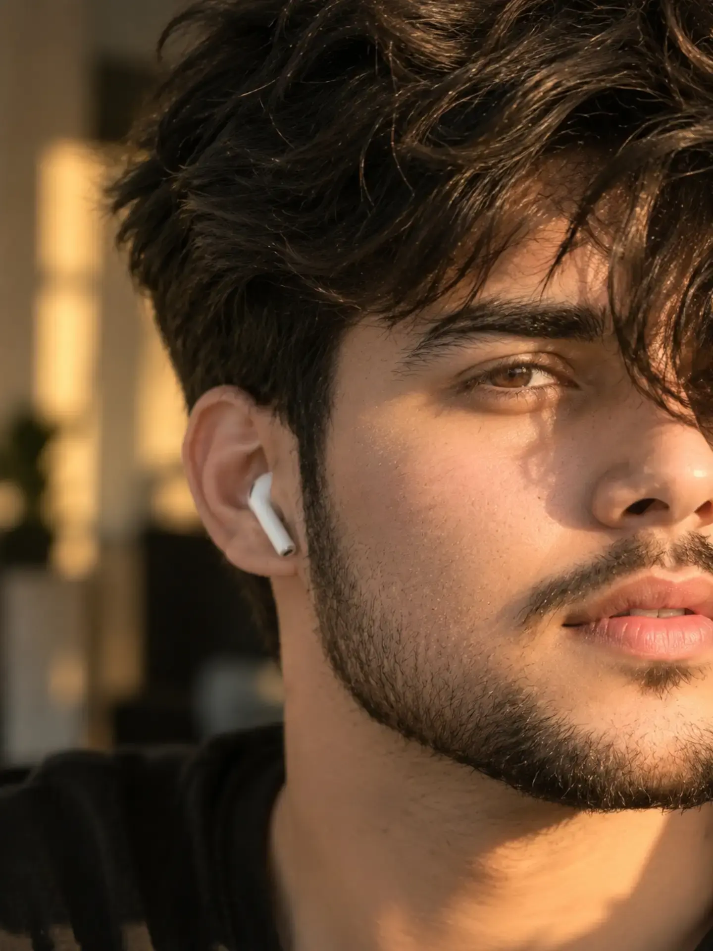 Cinematic Close-Up Portrait