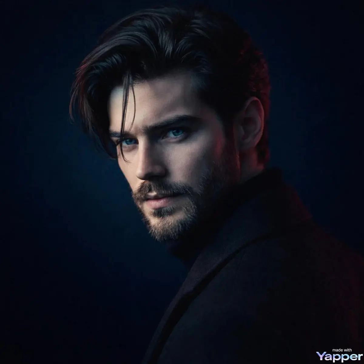 Cinematic Portrait Of A Handsome Young Man