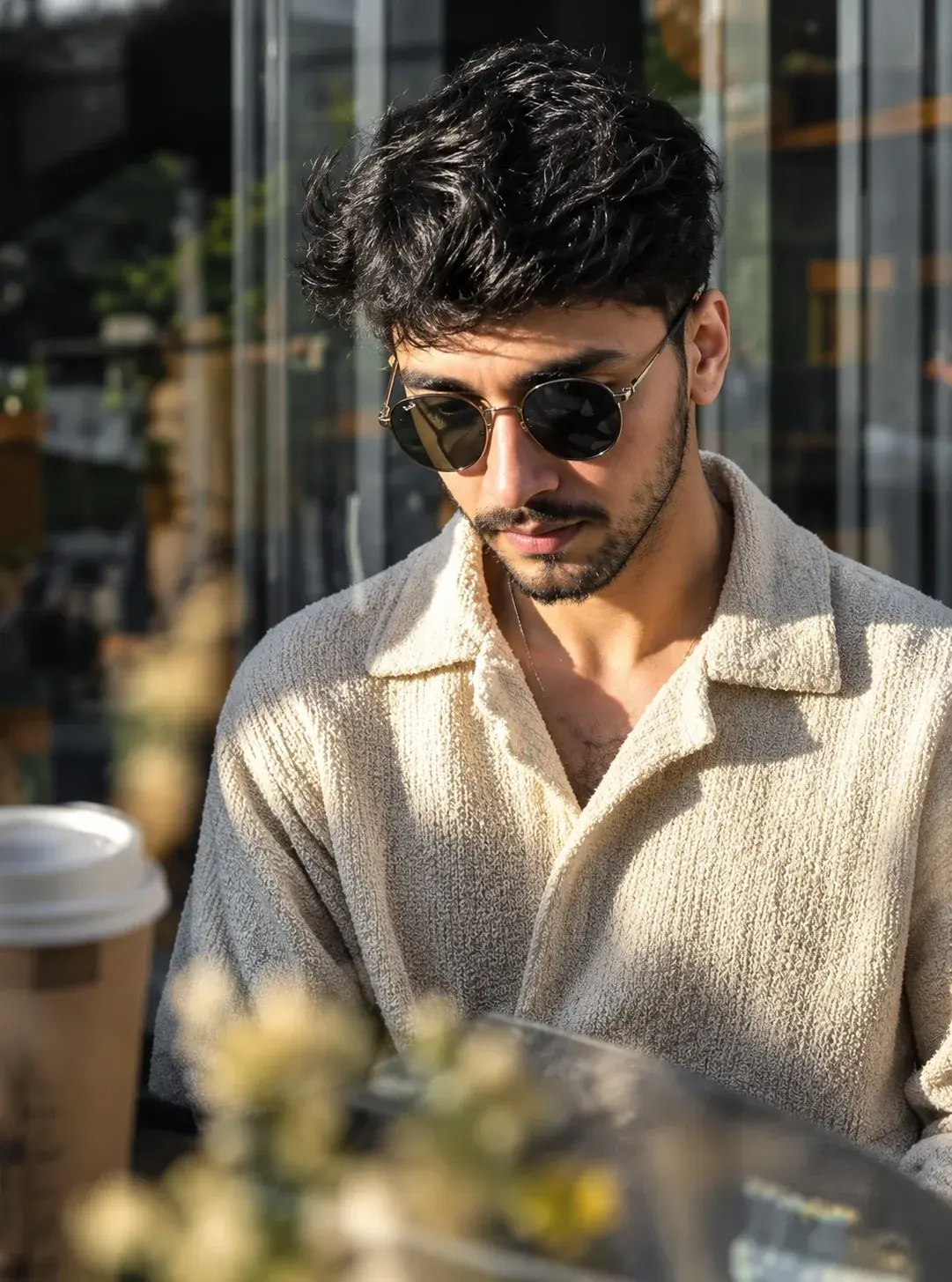 Cinematic Portrait Of A Stylish Man In His Late 20s