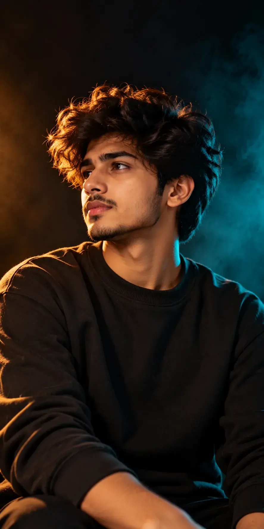 Cinematic Teal & Orange AI Portrait | Viral Moody Boy Photo Editing 🔥