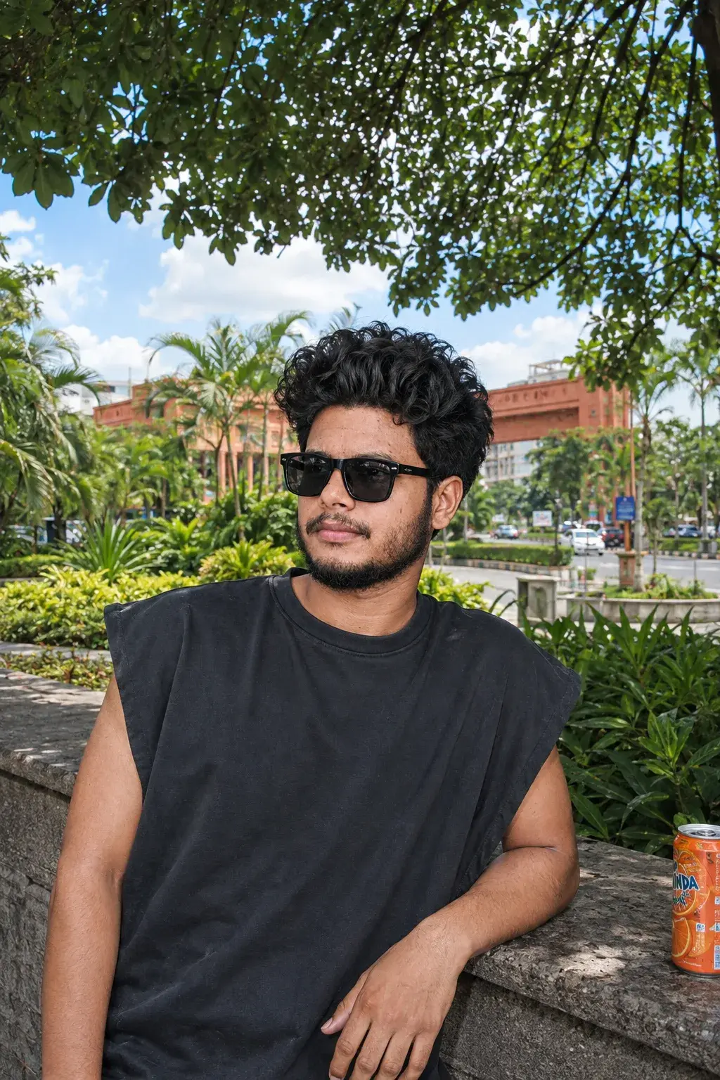 Cinematic Urban Portrait