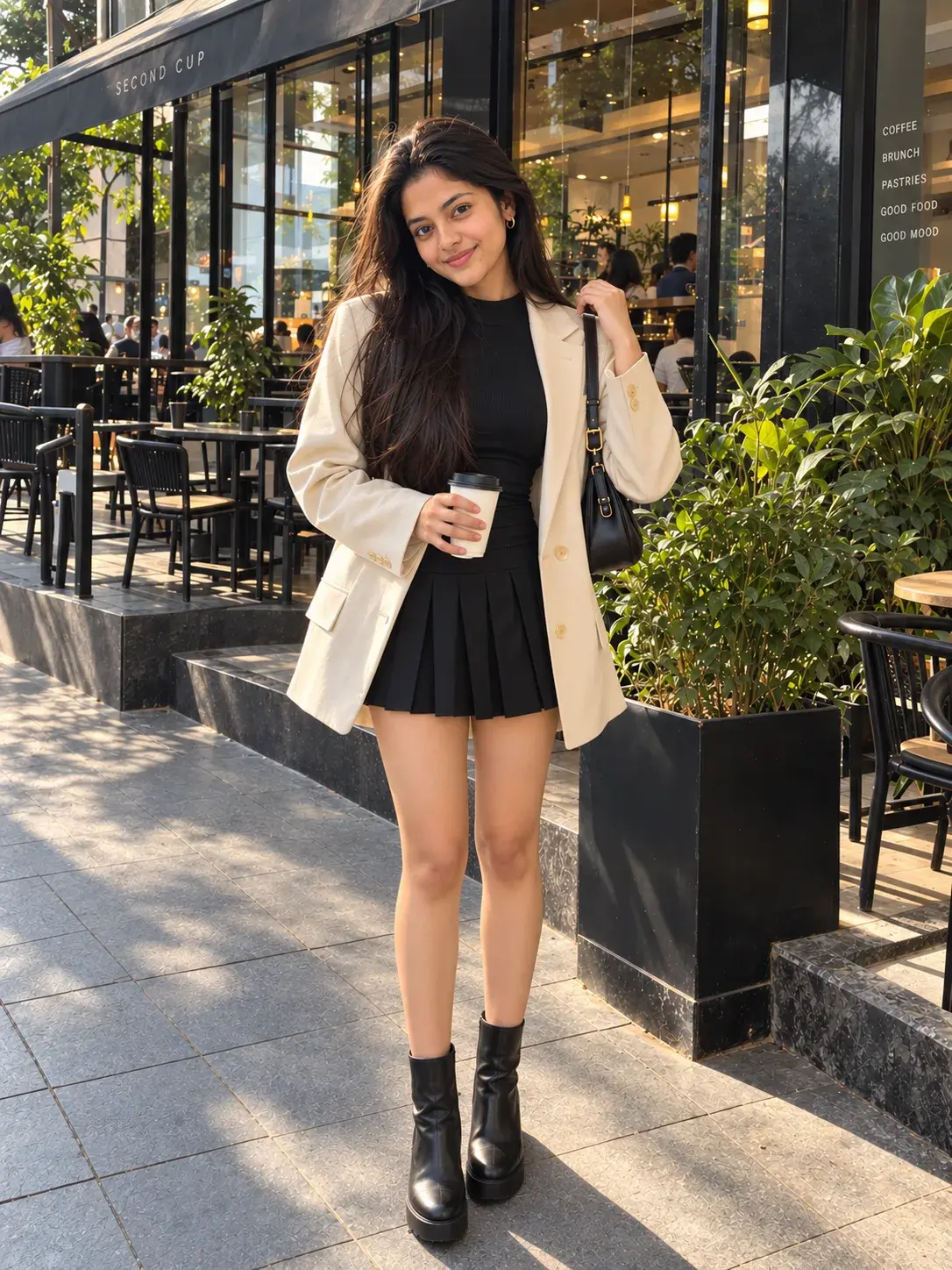 City Café — Mini Skirt Fashion