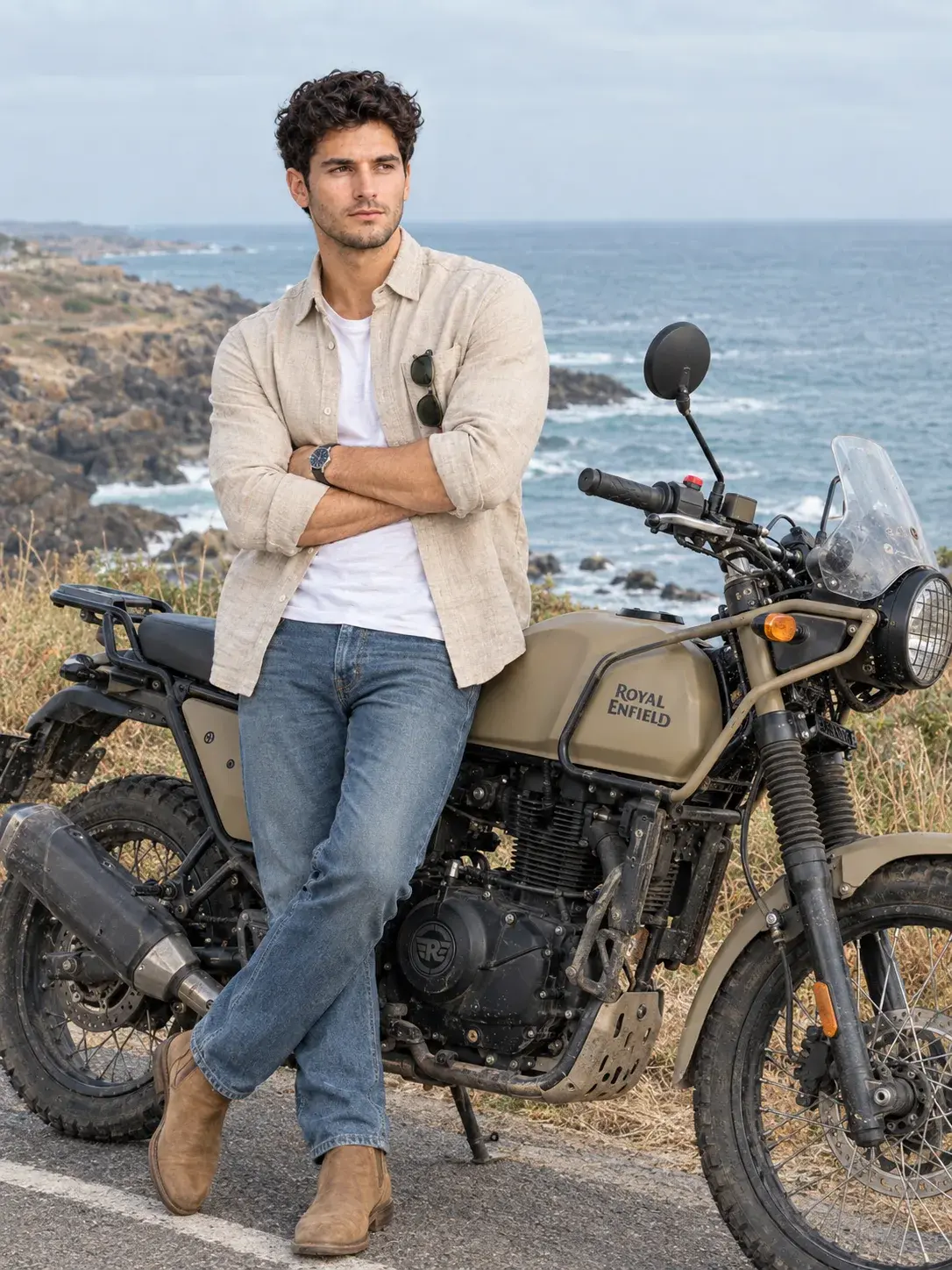 Coastal Road Portrait