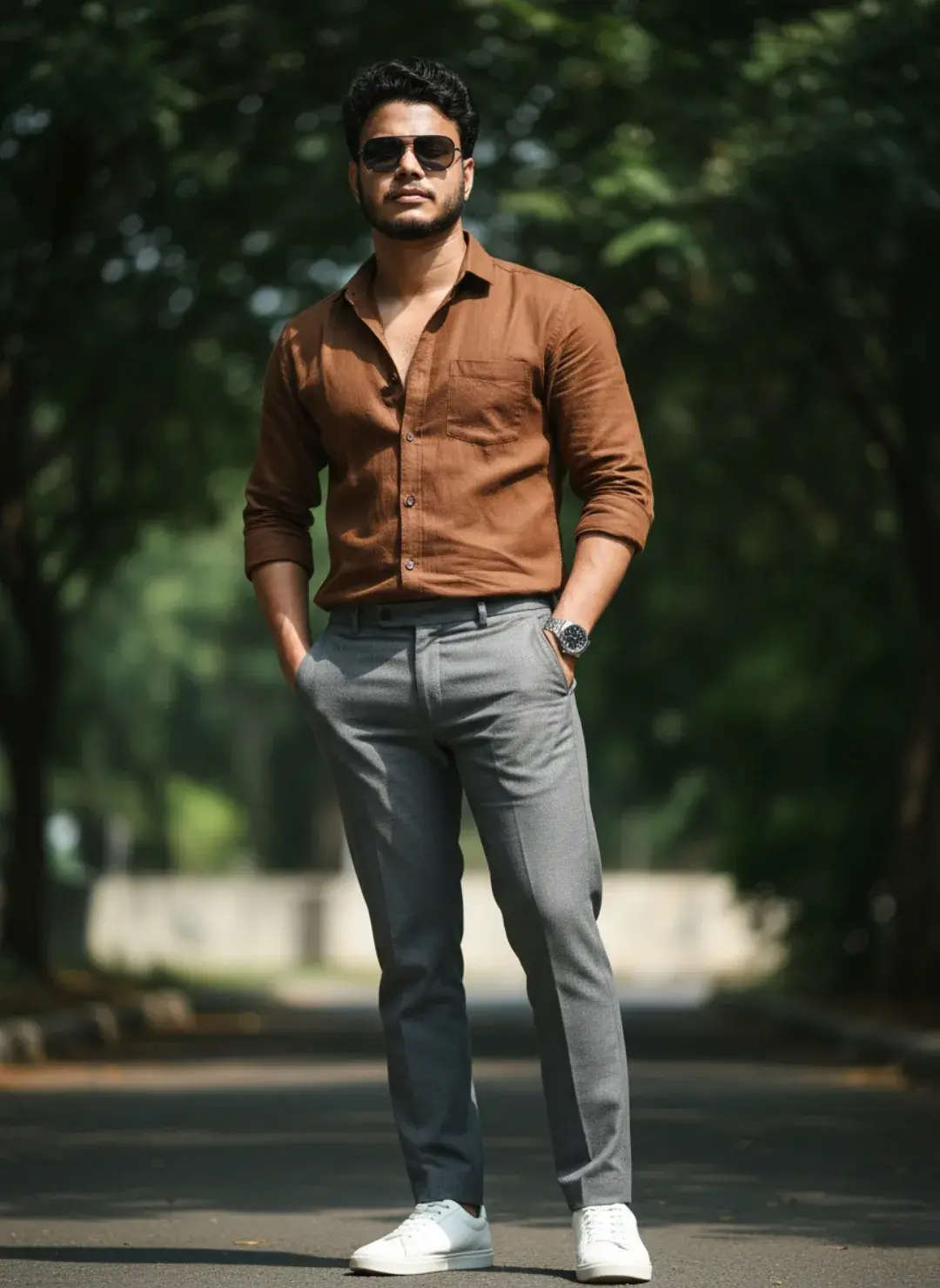 Confident Street Style Portrait