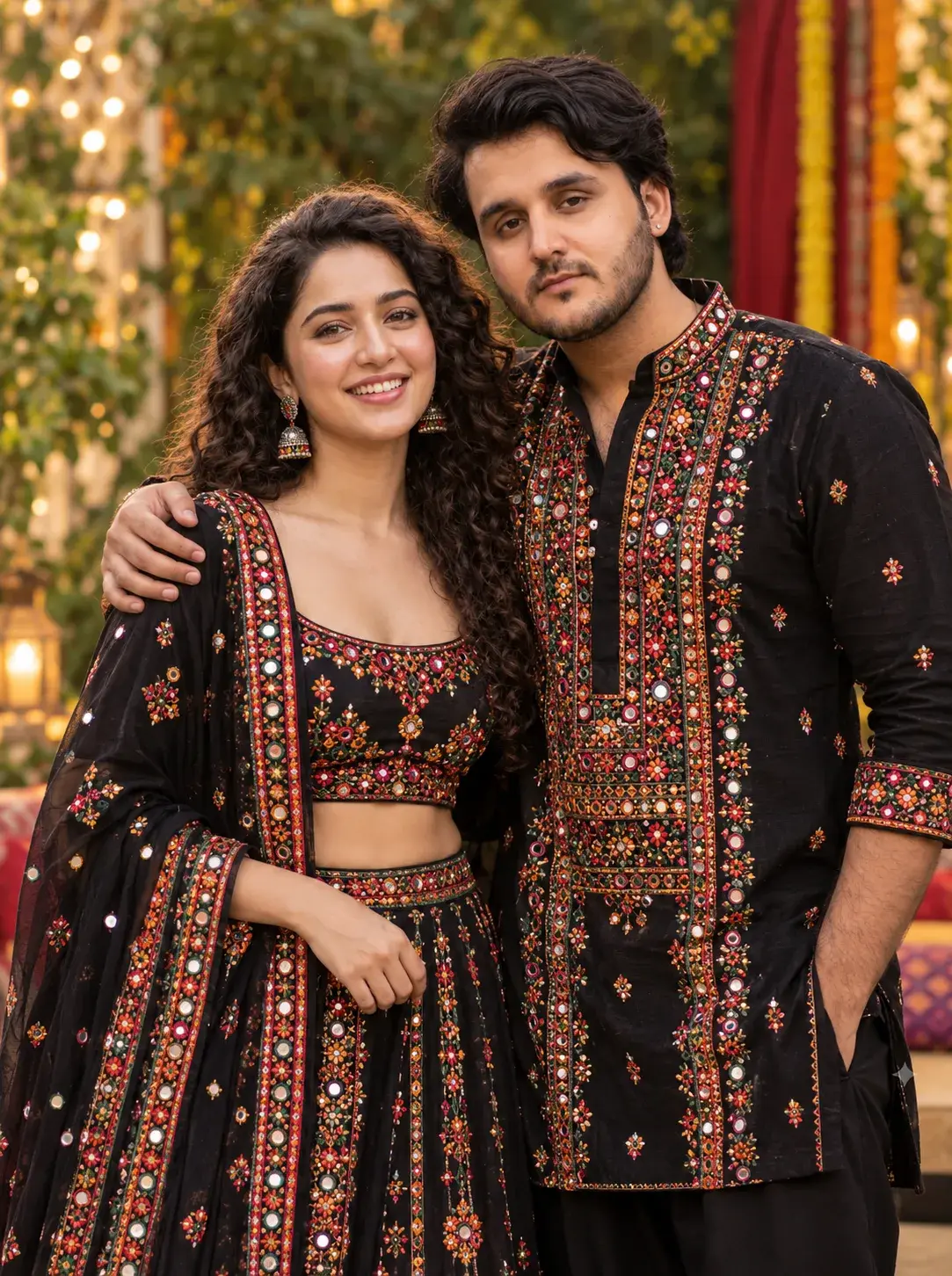 Couple In Black