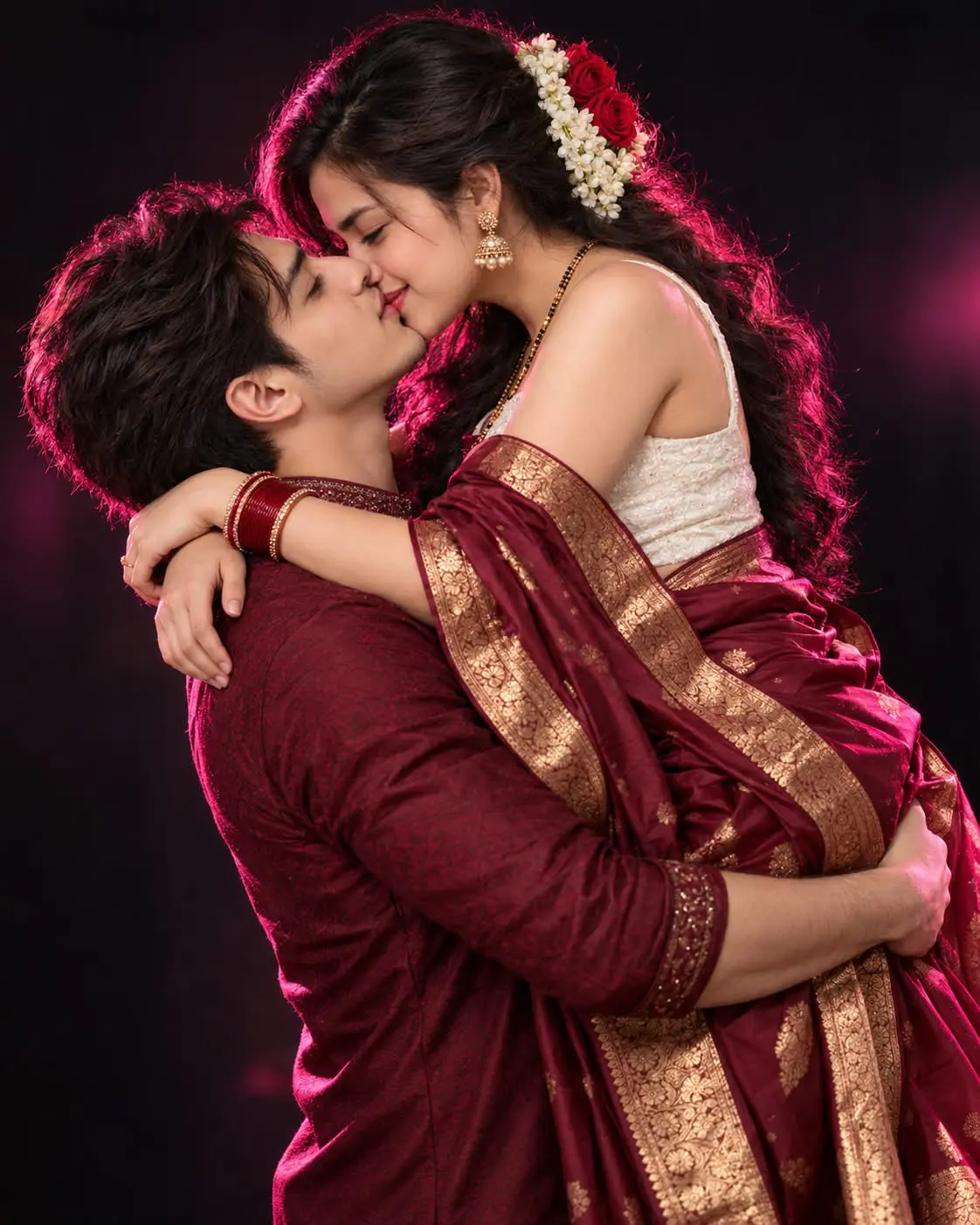 Couple Kiss